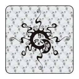 ROSA DE LOS VIENTOS TRIBAL' 'vv0080' Compass Die Cut Sticker 2