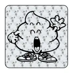 Sticker Caca Dr Slump 2