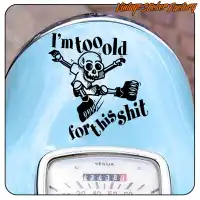 I´M TOO OLD FOT THIS SHIT - SKULL 2