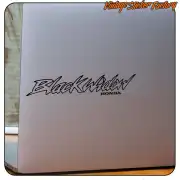 BLACK WIDOW design with HONDA text applied to a smooth surface
