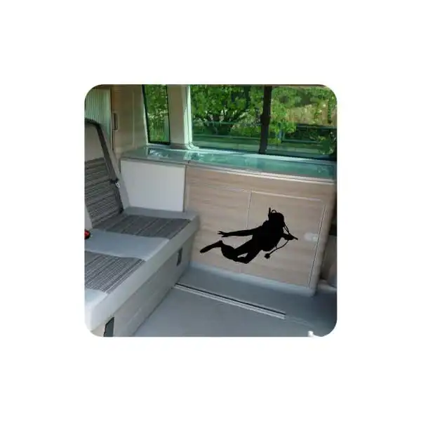 Pegatina SUBMARINISMO. Pegatinas surferas.