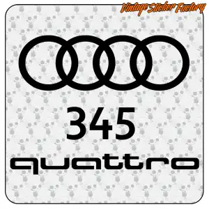 AUDI 345 QUATTRO