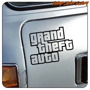 GRAND THEFT AUTO STICKER. BUY VINYL STICKERS.