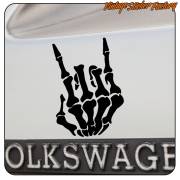 SATAN BONES AUFKLEBER. KAUFEN SIE VINYLAUFKLEBER.