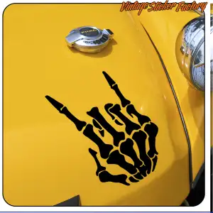 SATAN BONES AUFKLEBER. KAUFEN SIE VINYLAUFKLEBER.