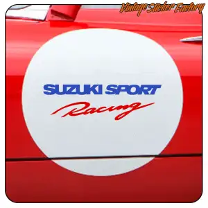 SUZUKI SPORT RACING AUFKLEBER. KAUFEN SIE VINYLAUFKLEBER.