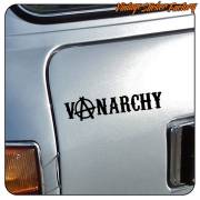 VANARCHY -2 STICKER. BUY VINYL STICKERS.