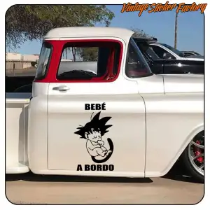 Pegatina GOKU BEBÉ A BORDO. Comprar pegatinas.