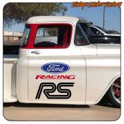 FORD RACING RS STICKER. BUY VINYL STICKERS.