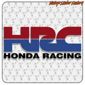 HRC HONDA RACING AUFKLEBER. KAUFEN SIE VINYLAUFKLEBER.