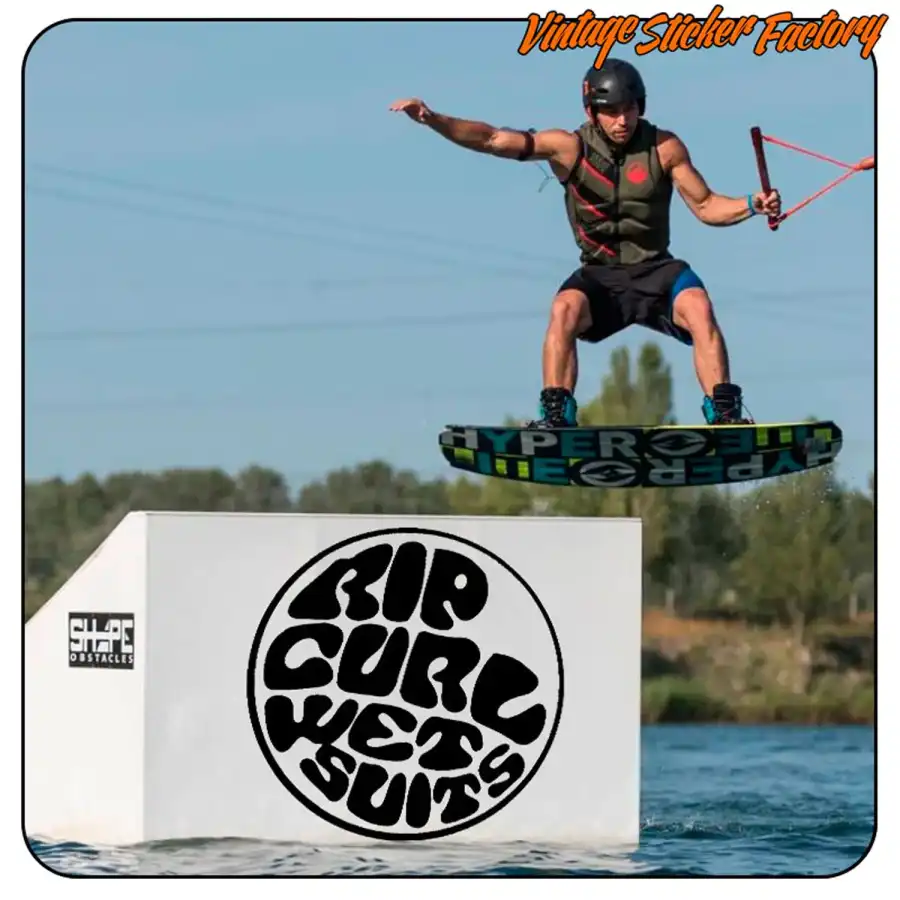 AUTOCOLLANT RIP CURL. ACHETEZ DES AUTOCOLLANTS EN VINYLE.
