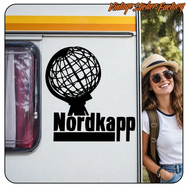 NORDKAPP -1 STICKER. BUY VINYL STICKERS.