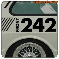 FRONT-242 AUFKLEBER. KAUFEN SIE VINYLAUFKLEBER.