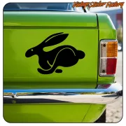 AUTOCOLLANT LOGO RABBIT. ACHETEZ DES AUTOCOLLANTS EN VINYLE.