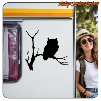 OWL STICKER. BUY VINYL STICKERS.