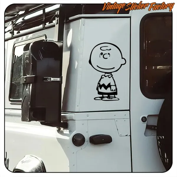 CHARLIE BROWN AUFKLEBER. KAUFEN SIE VINYLAUFKLEBER.