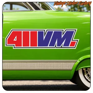 411VM Skateboard Vinyl Sticker | Vintage Sticker Factory