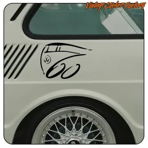 60 TRANSPORT ANNIVERSARY STICKER. BUY VINYL STICKERS.