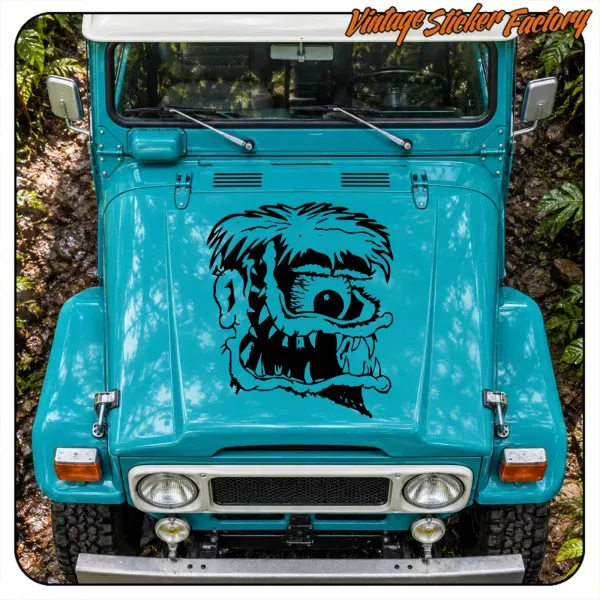 AUTOCOLLANT MONSTRE. ACHETEZ DES AUTOCOLLANTS EN VINYLE.