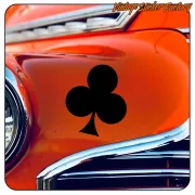 AUTOCOLLANT AS DE TRÈFLE. ACHETEZ DES AUTOCOLLANTS EN VINYLE.