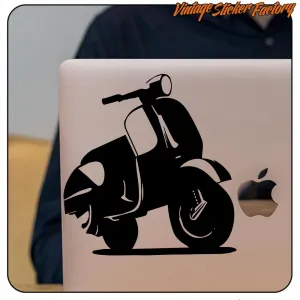 AUTOCOLLANT VESPA RACING -3. ACHETEZ DES AUTOCOLLANTS EN VINYLE.