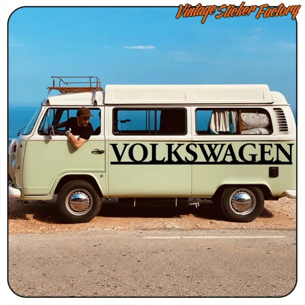 VOLKSWAGEN -1 STICKER. BUY VINYL STICKERS.