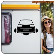 VW GOLF LOW 2 STICKER. BUY VINYL STICKERS.