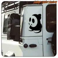 View of the Shy Guy design applied to the side of a large vehicle