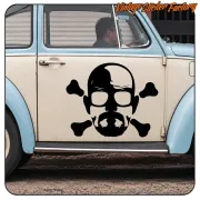 HEISENBERG AUFKLEBER. KAUFEN SIE VINYLAUFKLEBER.