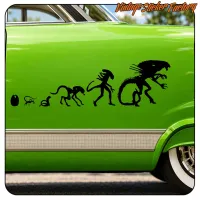 ALIEN EVOLUTION STICKER. BUY VINYL STICKERS.