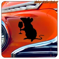 RATA BANKSY -1 AUFKLEBER. KAUFEN SIE VINYLAUFKLEBER.