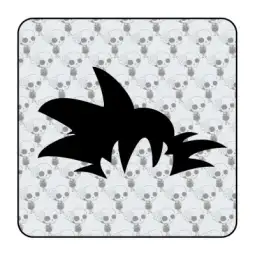 Pegatina GOKU. Pegatinas freaks, pegatinas frikis. 2