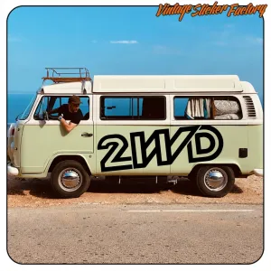 2WD AUFKLEBER. KAUFEN SIE VINYLAUFKLEBER.