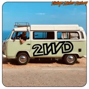 2WD AUFKLEBER. KAUFEN SIE VINYLAUFKLEBER.