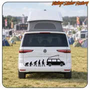 VOLKSWAGEN EVOLUTION T4 -2 STICKER. BUY VINYL STICKERS.