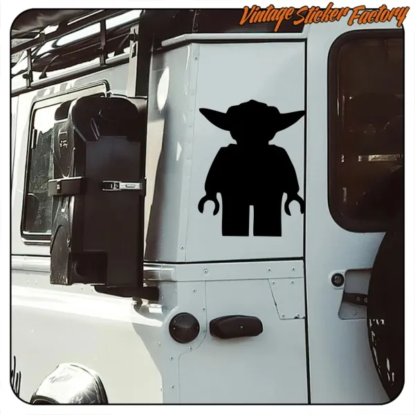 AUTOCOLLANT YODA -3. ACHETEZ DES AUTOCOLLANTS EN VINYLE.