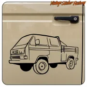 VW T3 Doka Aufkleber | Camper-Vinyl