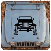 AUTOCOLLANT JEEP CRAWLER. ACHETEZ DES AUTOCOLLANTS EN VINYLE.