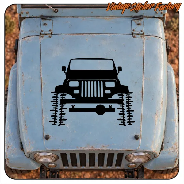 JEEP CRAWLER STICKER. BUY VINYL STICKERS.