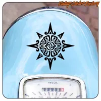 AUTOCOLLANT SOLEIL MAYA. ACHETEZ DES AUTOCOLLANTS EN VINYLE.