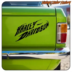 Pegatina Harley-Davidson en vinilo de corte