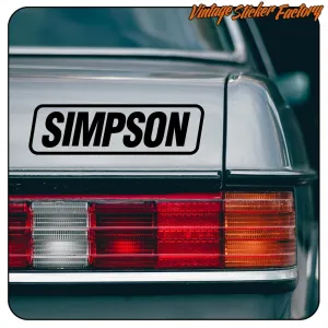 AUTOCOLLANT SIMPSON -2. ACHETEZ DES AUTOCOLLANTS EN VINYLE.