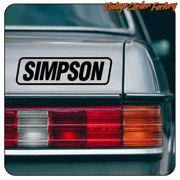 SIMPSON -2 STICKER. BUY VINYL STICKERS.