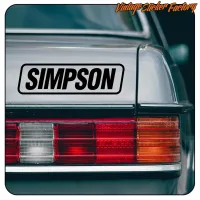 SIMPSON -2 AUFKLEBER. KAUFEN SIE VINYLAUFKLEBER.