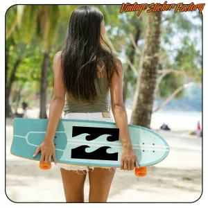 Billabong Surf-Aufkleber | Geschnittenes Vinyl