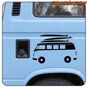 Pegatina T1 SURF. Comprar pegatinas.