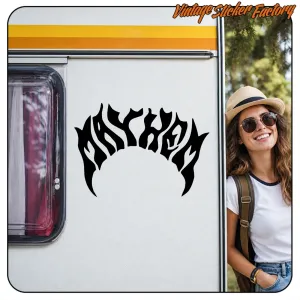 MAYHEM STICKER. BUY VINYL STICKERS.
