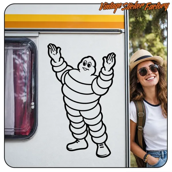 BIBENDUM - MICHELIN STICKER. BUY VINYL STICKERS.