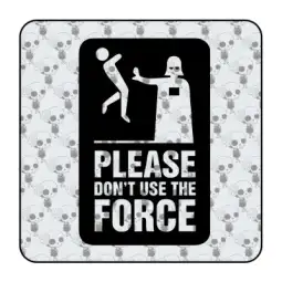 Pegatina DON T USE THE FORCE. Pegatinas freaks, pegatinas frikis. 2