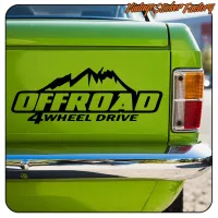AUTOCOLLANT OFFROAD 4 WHEEL DRIVE. ACHETEZ DES AUTOCOLLANTS EN VINYLE.
